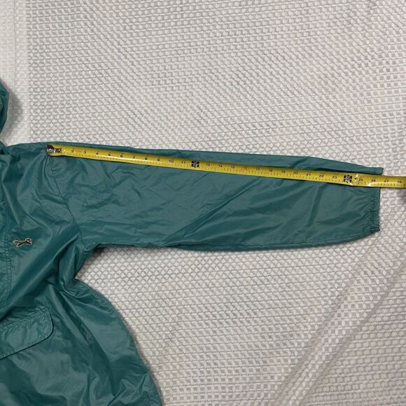 Vtg JC Penny The Fox Pullover Anorak Windbreaker/ Rain Jacket Packable Men M - Picture 7 of 9